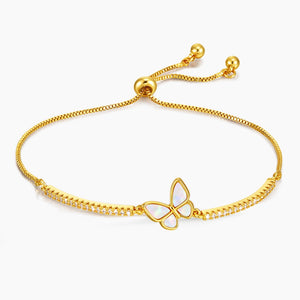 Mother of Pearl Butterfly Bracelet