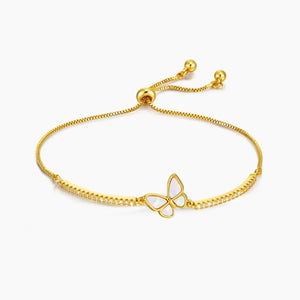 Mother of Pearl Butterfly Bracelet