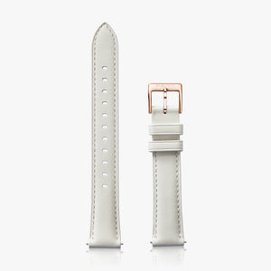 White Leather Band