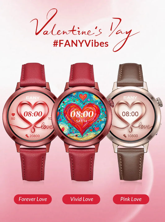 Celebrate Love and Affection: FANY Launches 2026 Valentine's Day Watch Faces and Romantic Messages!