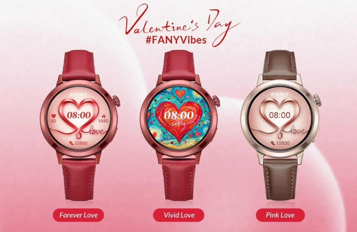 Celebrate Love and Affection: FANY Launches 2026 Valentine's Day Watch Faces and Romantic Messages!