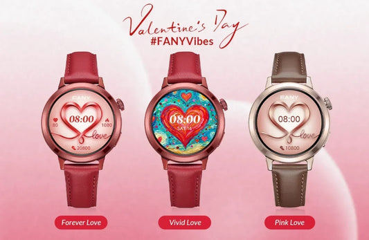 Celebrate Love and Affection: FANY Launches 2026 Valentine's Day Watch Faces and Romantic Messages!