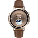 FANY Luna Stylish Leather Smartwatch for Women