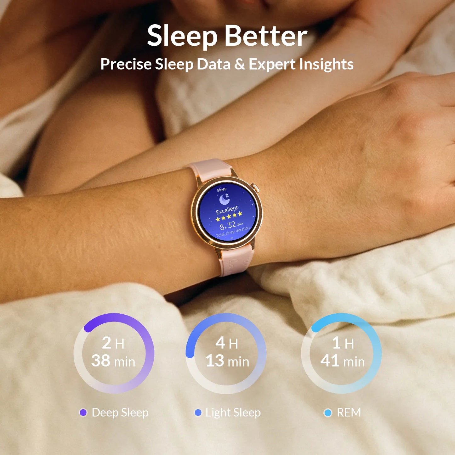 FANY Luna Stylish Smartwatch for Women