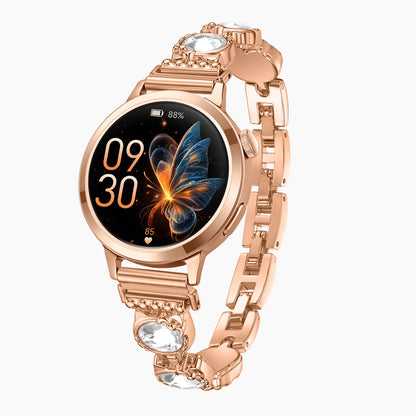 Meow Crystal Bracelet Watch Band