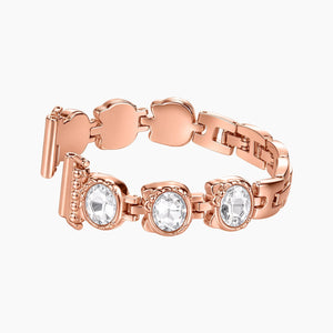 Meow Crystal Bracelet Watch Band
